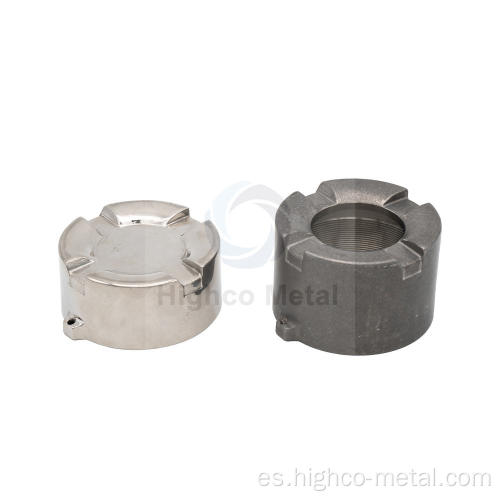 Cubiertas de transmisor de sensor mecanizado de acero inoxidable